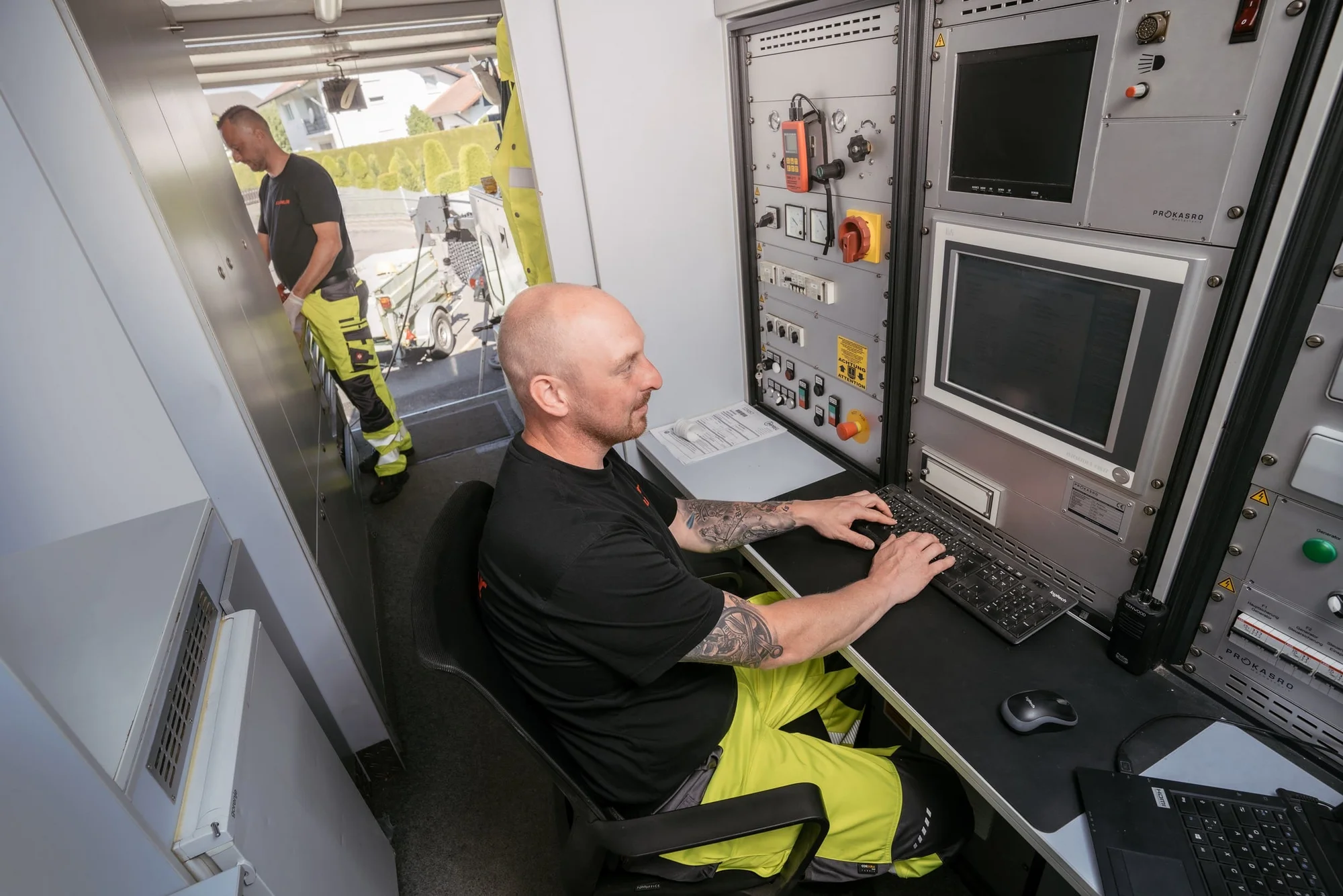 Ablauf eines Saugbagger Einsatzes